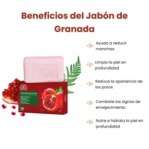 Beneficios jabón de granada